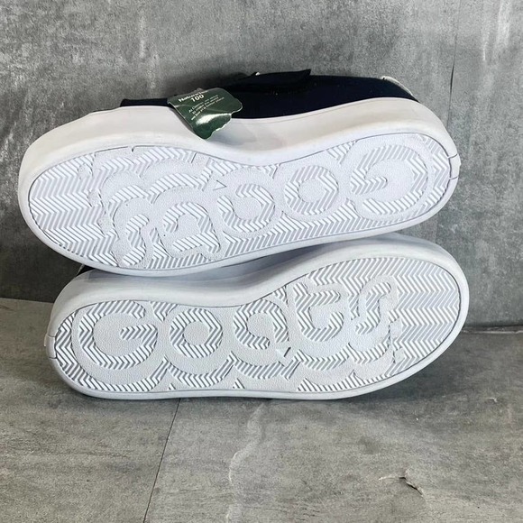 Goats Women's Black Canvas Crisscross Straps Platform Slip-On Sneakers SZ 6 - Picture 9 of 12